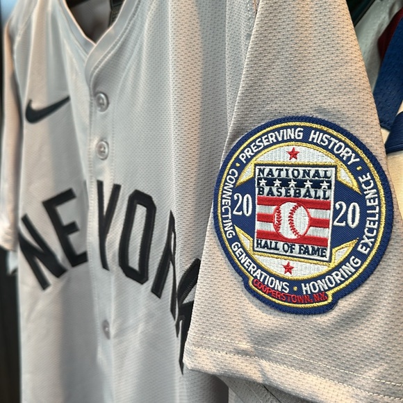 Derek Jeter New York Yankees Nike Hall of Fame Patch Elite Authentic Jersey - Picture 4 of 8